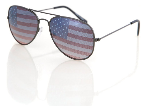 Shaderz Aviator Usa America - Gafas De Sol Con Bandera Esta.