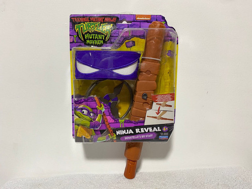 Tortugas Ninja Mutantes Mayhem Set Reveal Donatello Bo Staff