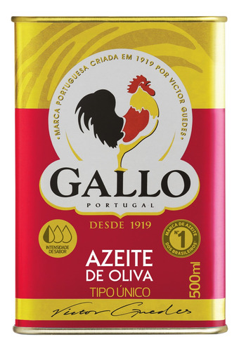 Azeite de Oliva Tipo Único Português Gallo Lata 500ml