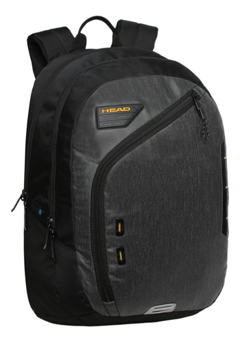 Mochila Hombre Spider Melange Reverse Gris Oscuro Head