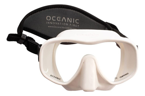 (ice) - Oceanic Shadow 1 Window Scuba Diving Mask (ice)
