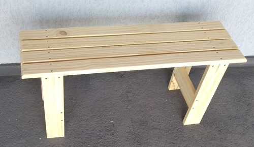 Banco De Madeira Reciclada, Pallet, Modelo Toco- Decoração Sustentavel Para Sua Sala, Sacada, Varanda, Churrasqueira