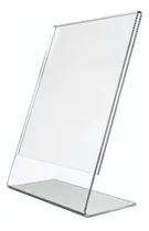 Comprar 10 Porta Menú Tamaño Carta En Acrílico De 3mm.