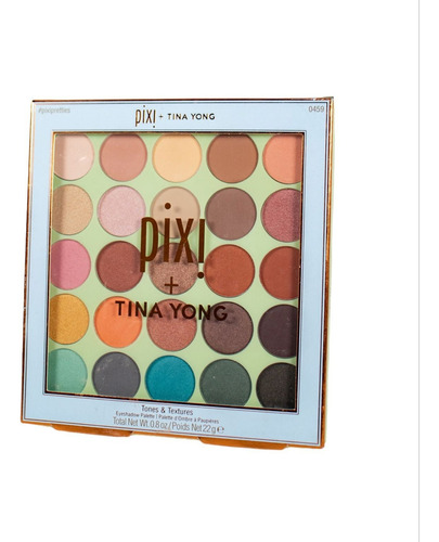 Paleta De Sombras Pixi Tina Yong Tonos Y Texturas Sombra Mixto