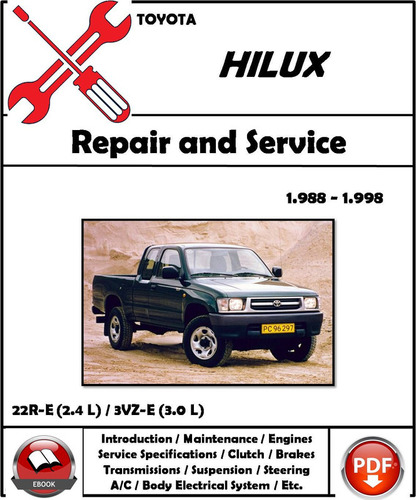 Manual Taller Toyota Hilux 1988-1998