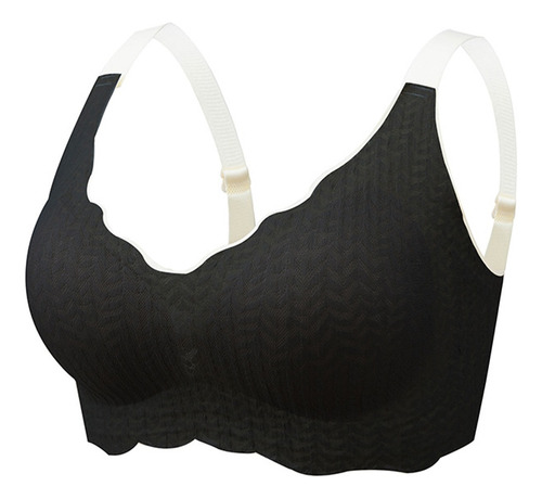 Brasier Lenceria Dama Brassiere Sin Varilla Correa Ajustable