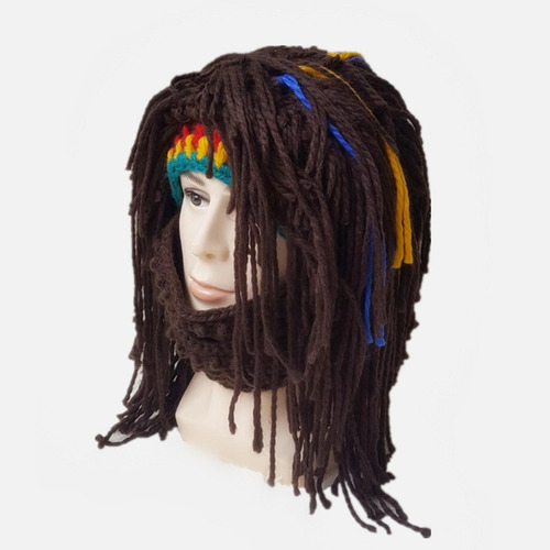 Gorros Con Barba De Punto Gorro De Punto Vestir Sombreros