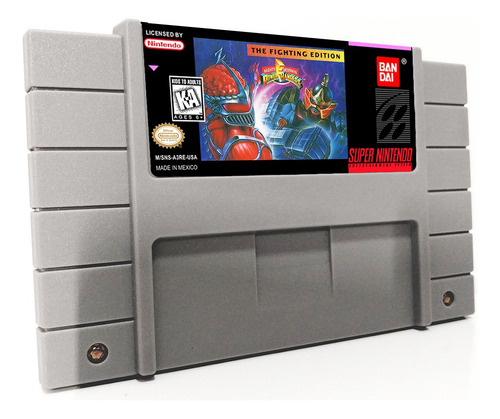 Jogo Power Rangers The Fighting Edition Para Snes