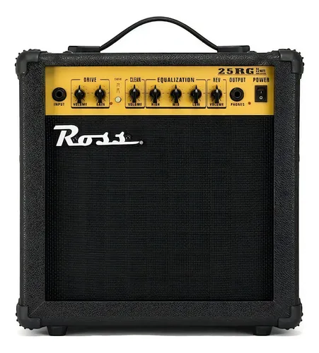 comprar Amplificador Para Guitarra 25 Watts Ross G-25r Color Negro