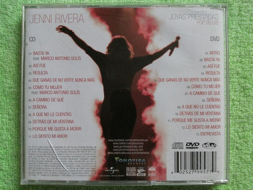 Eam Cd + Dvd Jenni Rivera Joyas Prestadas Pop Deluxe 2012