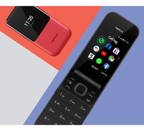 Teléfono Celular No Inteligente Con Doble Sim Con Tapa Abati