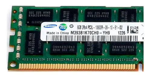 Memoria Ram Samsung Ddr3l 8gb 2rx4 Pc3l-10600r 1333mhz Ecc R