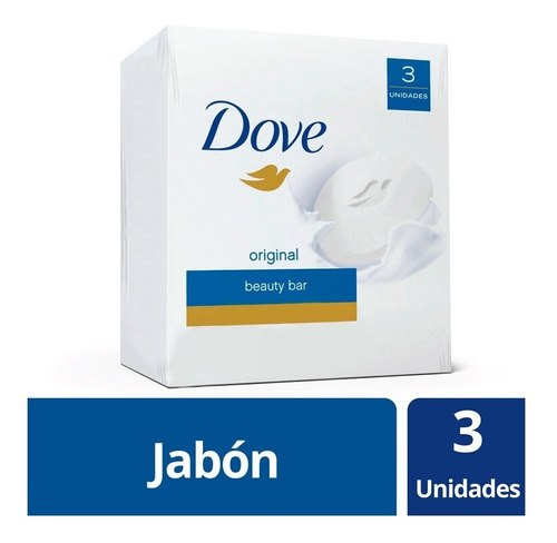 Jabon De Belleza Dove Delicious Care Original X 3un 90 G