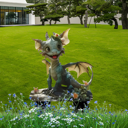 Tampão De Piso Acrílico Dragon Garden