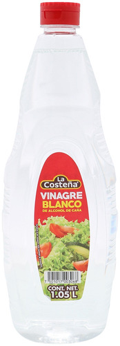 Vinagre Blanco La Costeña De Alcohol De Caña 1 Lt