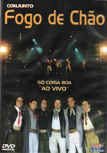 Dvd Conjunto Fogo De Chão Só Coisa Boa Ao Vivo 