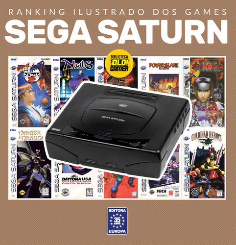 Ranking Ilustrado dos Games: Sega Saturn, de Editora Europa. Editorial Editora Europa Ltda., capa mole em português, 2021