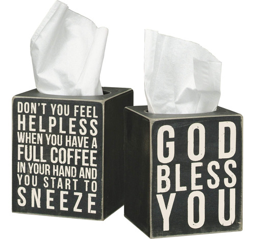 God Bless You. Kleenex Caja Pañuelo Cuadrado 5.25  5.5 