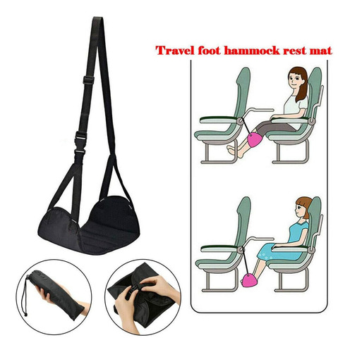 Hamaca Para Reposapies De Avion, Accesorios De Viaje Port...