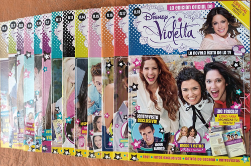 Lote X Violetta Revistas Edicon Oficial