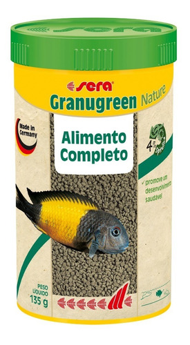 Ração Sera Granugreen 135g Peixes Herbívoros