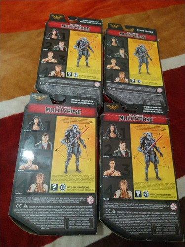 Wonder Woman Dc Multiverse Justice League Ares Completo (Usado)