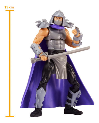 Muñeco Tortugas Ninja - Shredder - Elite Series