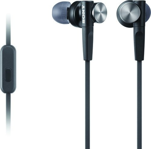 Auriculares Ergonomicos Extra Bajos Sony Mdrxb50ap Negros