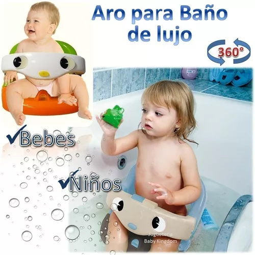 Asiento Giratorio De Bebe Para Bañera Silla Adaptadora 360