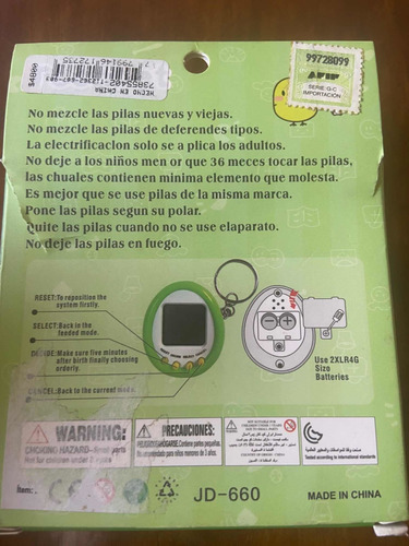 Tamagotchi Mascota Virtual