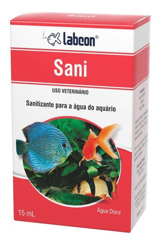 Labcon Alcon Sani 15ml Elimina O Mau Odor Da Água