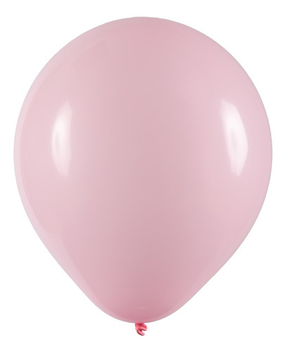 24 Unidades - Tamanho 12 - Balão Rosa Claro - Art Latex
