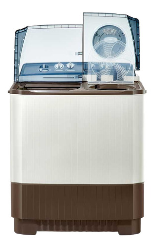 Lavadora semiautomática WP17 blanca y café 16.5kg 120 V | MercadoLibre