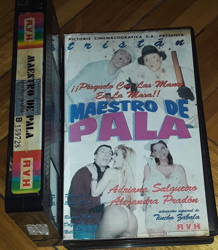 Maestro De Pala Vhs Alejandra Padron Tristan Emilio Vieyra 