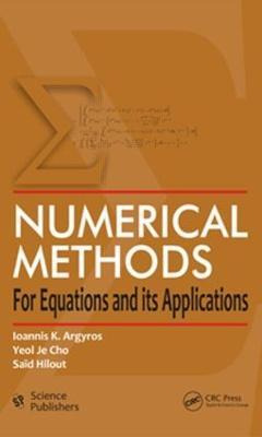 Libro Numerical Methods For Equations And Its Application...