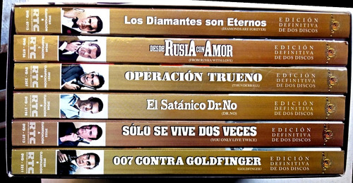 James Bond Agente 007 Sean Connery Edición Definitiva Doble (Usado)