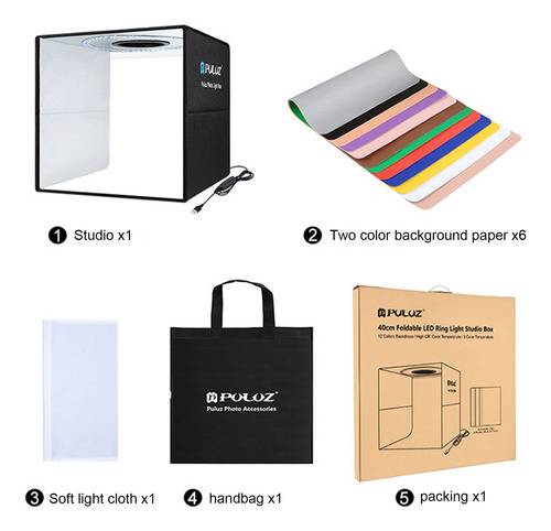 Lámpara Fotográfica Plegable J, Tienda De Campaña Portátil P