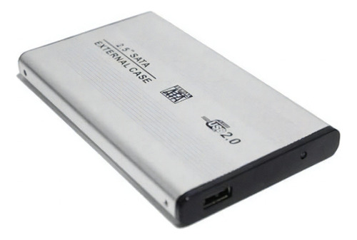 Case Hd Externo Notebook Sata 2.5 Usb 2.0 Gaveta Hd Slim