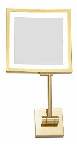 Espejos Para Maquillaje - Dowry Wall Mounted Led Lighted 5x 