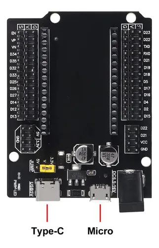 Por 12und Modulo Tarjeta Expansion Esp32 Devkit 30pin Shield