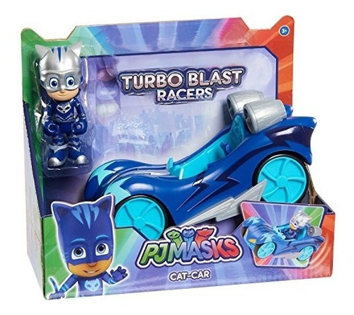 Solo Juega Pj Masks Turbo Blast Vehicles-catboy