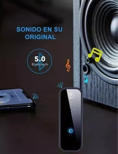 Receptor Auxiliar Bluetooth Aux 3.5 Auto Coche Manos Libres