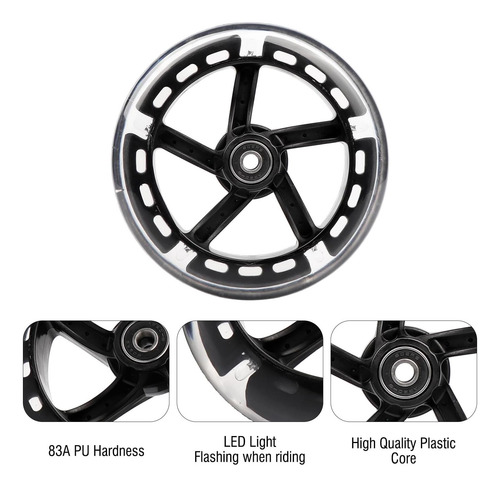 Ruedas De Patinete Wheelgoo Wiggle Scooter 145 Mm Para