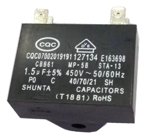 Condensador De Arranque Del Aire Acondicionado 2 Piezas