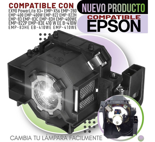 Lampara Proyector Epson 83 83+ Elp-lp42 Elplp42