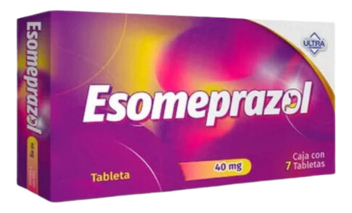 Esomeprazol 40 Mg Caja Con 7 Tabletas Ultra Laboratorios