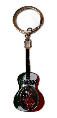 Llavero Guitarra - Turístico México - 1 Pieza