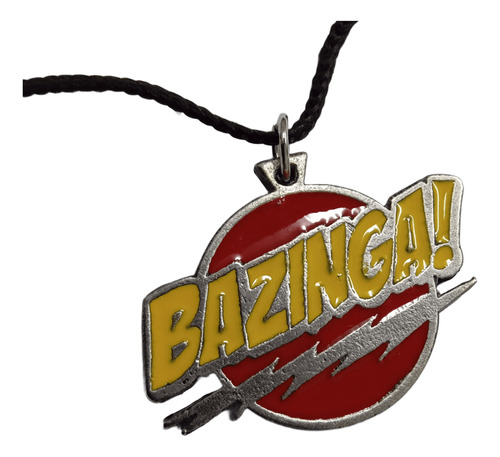 Colgante Metal Serie The Big Bang Theory Bazinga Colme1189