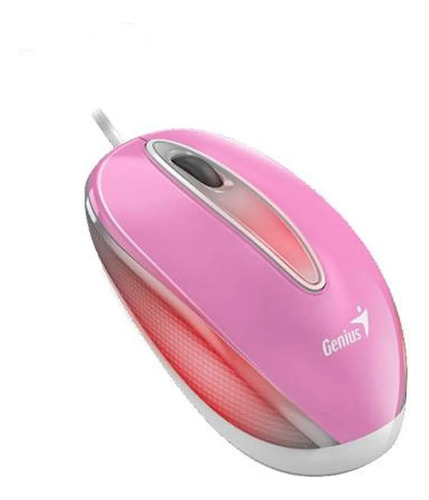 Mouse Genius Dx-mini Usb Blueeye Rgb Black Color Rosado Pink