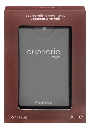 Edt 0.67 Onzas Euphoria Calvin Klein Para Hombre En Spray